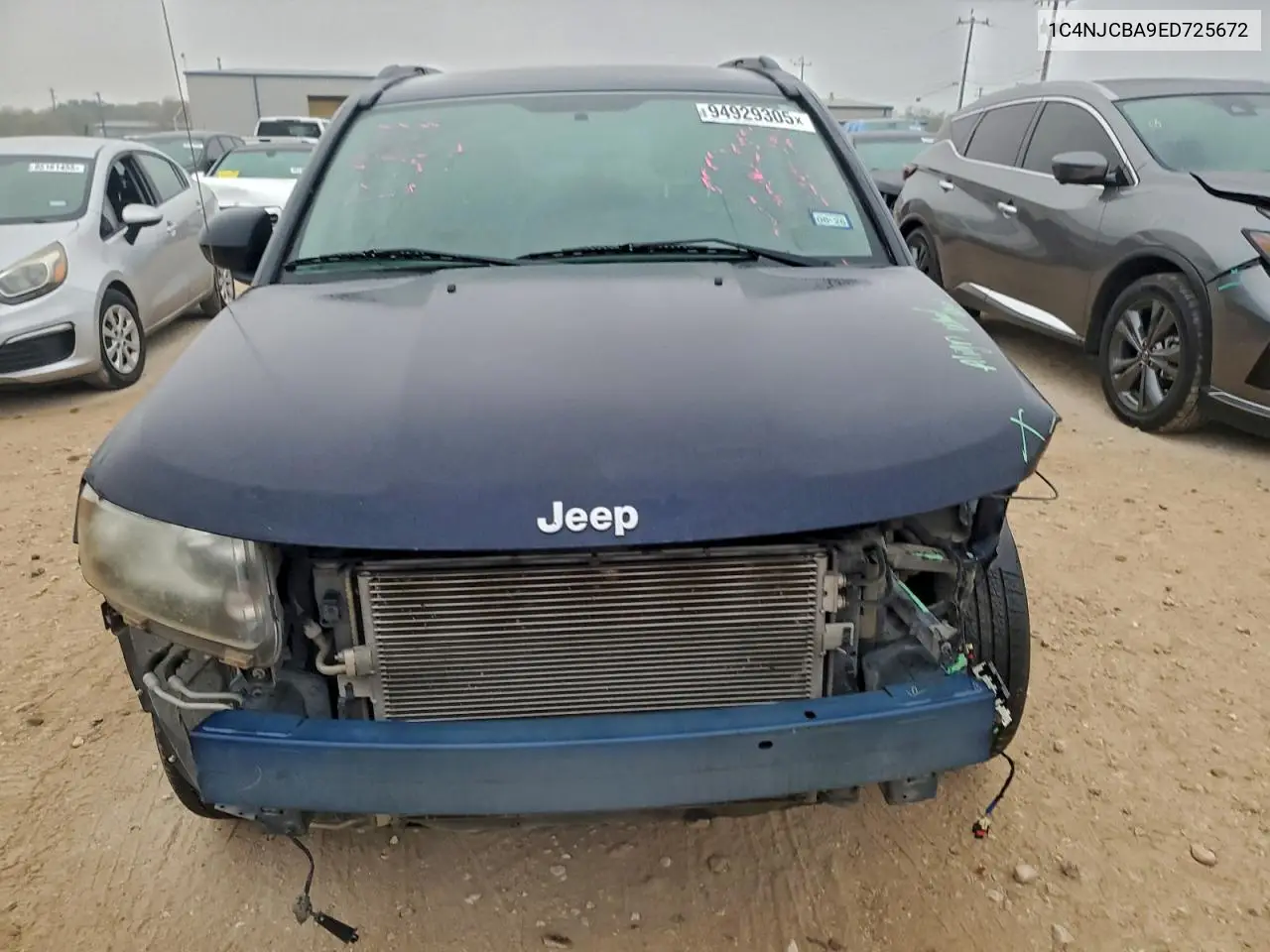 1C4NJCBA9ED725672 2014 Jeep Compass Sport