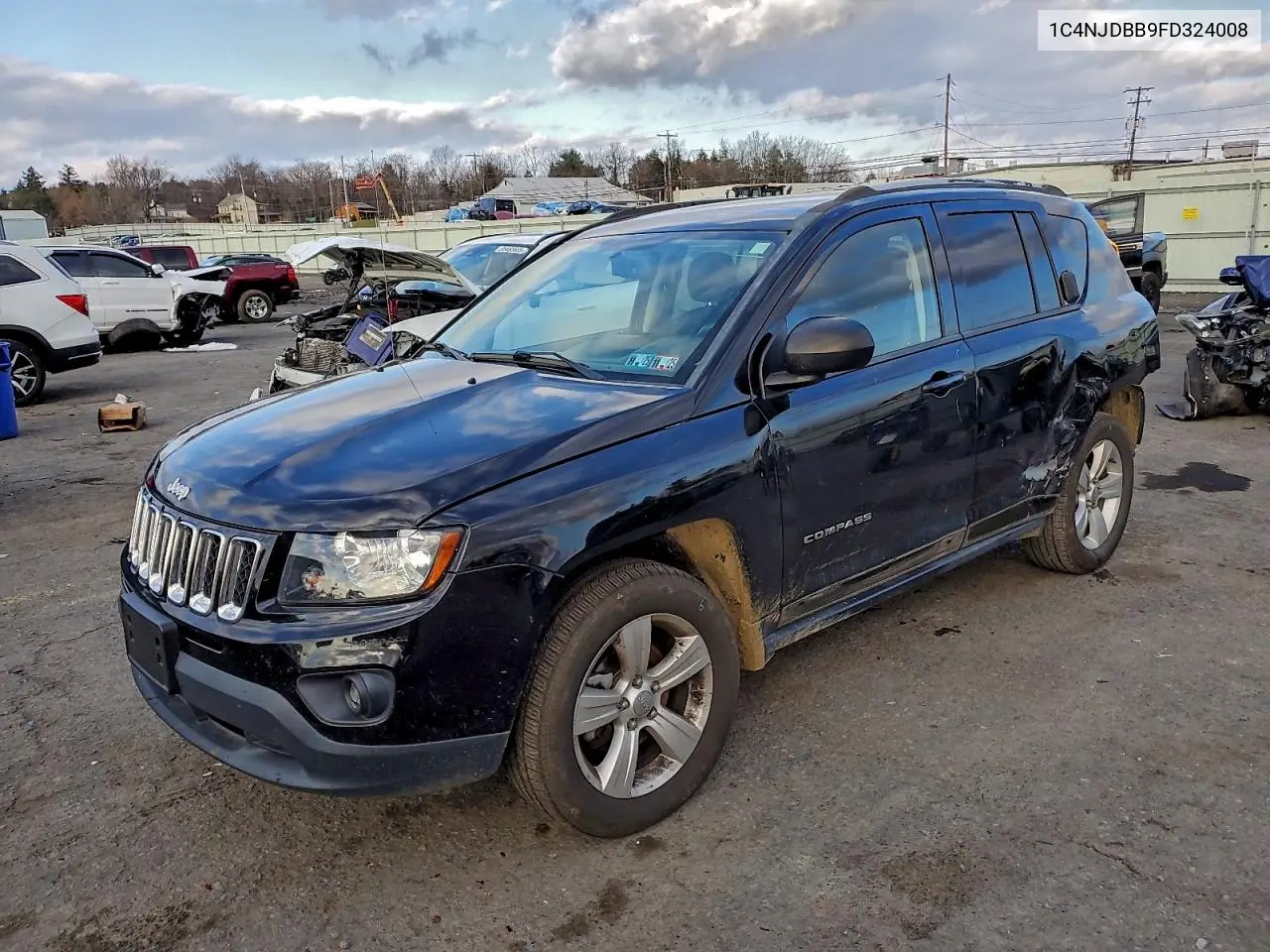 1C4NJDBB9FD324008 2015 Jeep Compass Sport