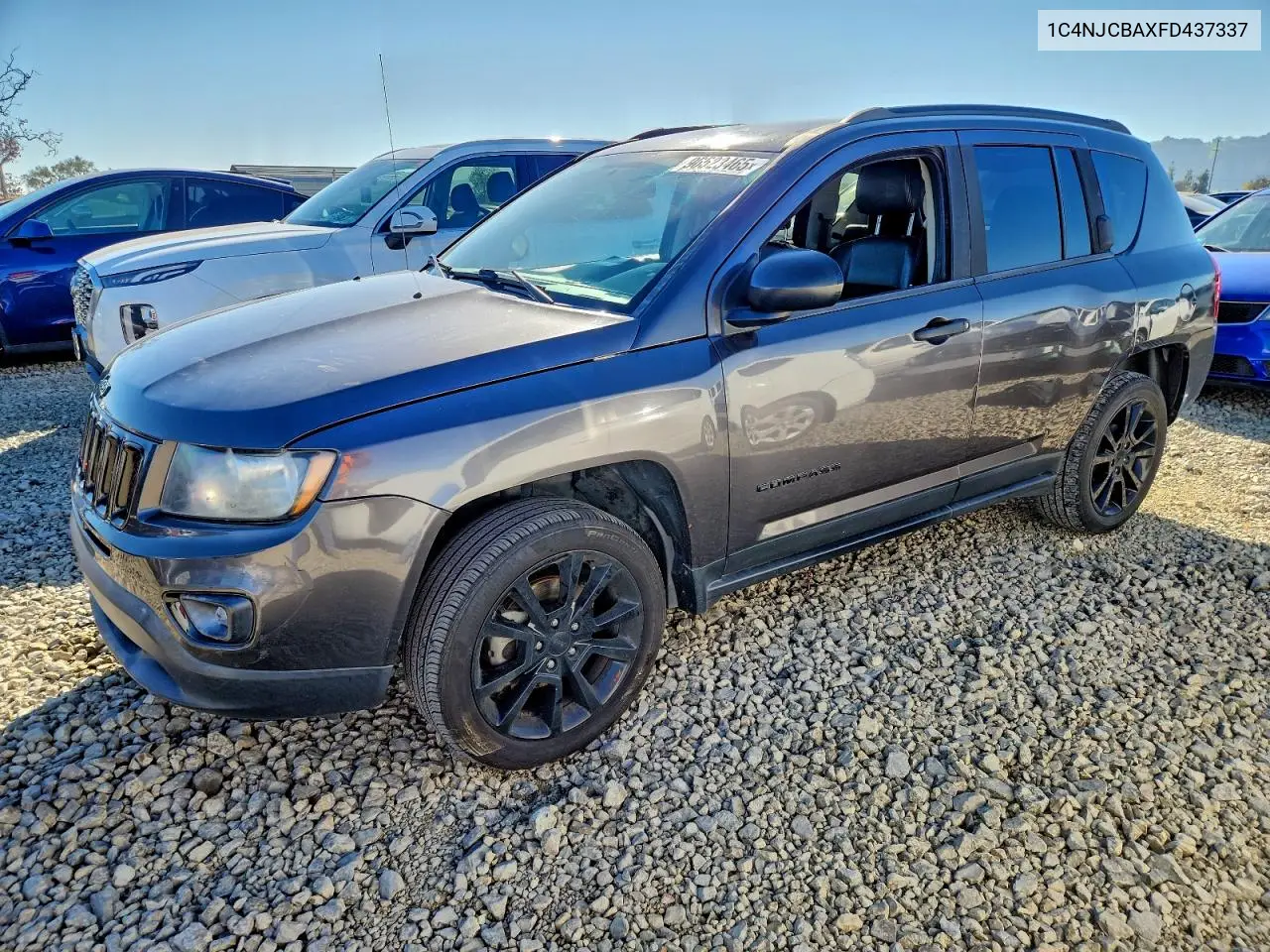 1C4NJCBAXFD437337 2015 Jeep Compass Sport
