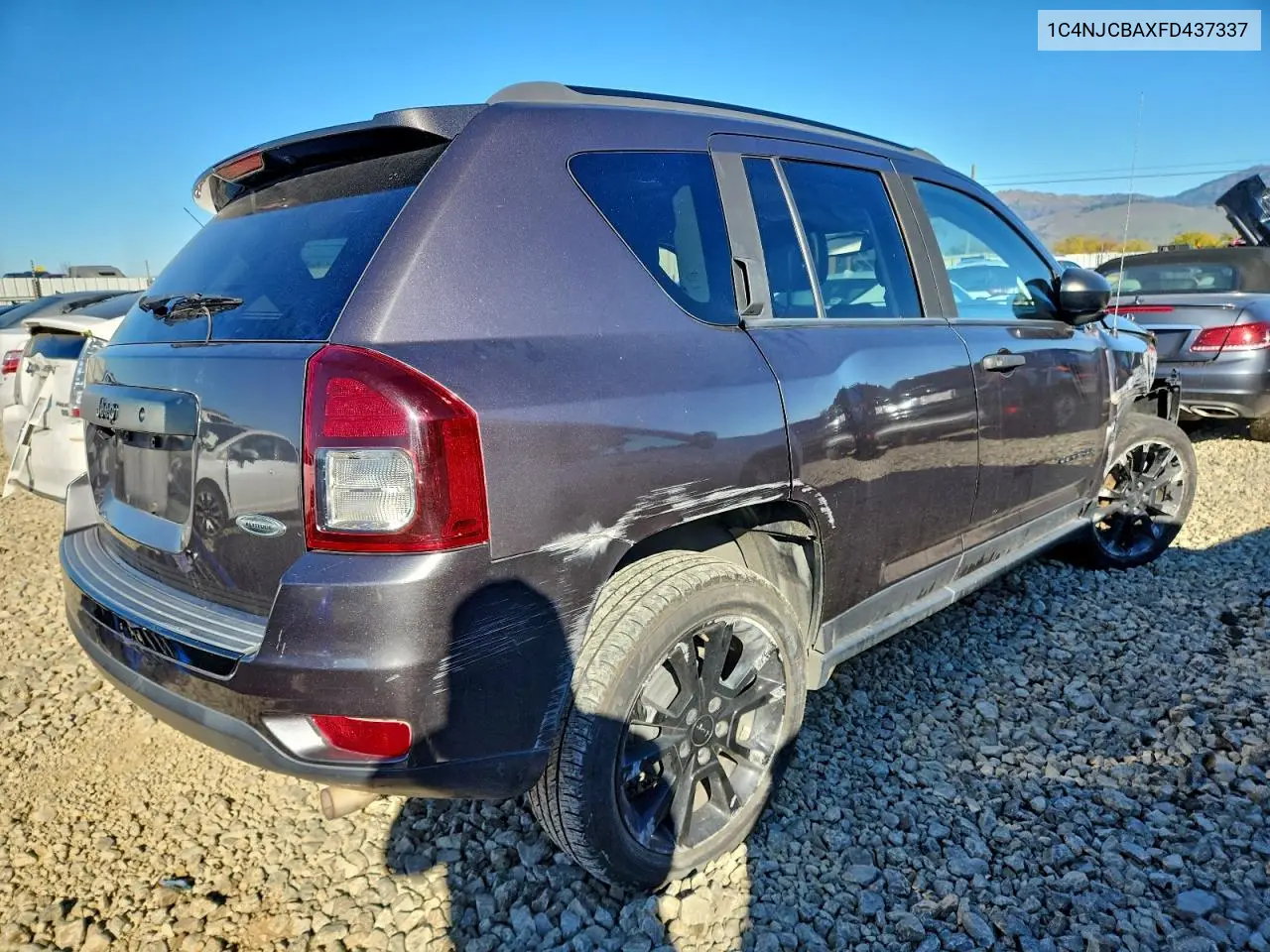 1C4NJCBAXFD437337 2015 Jeep Compass Sport