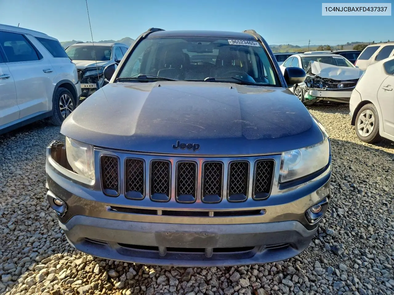 1C4NJCBAXFD437337 2015 Jeep Compass Sport