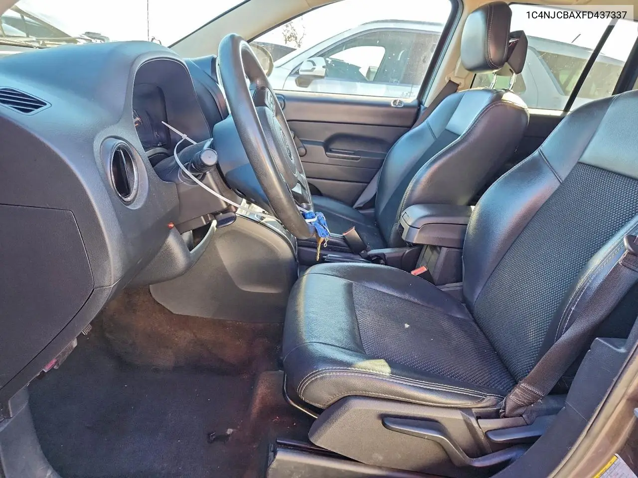 1C4NJCBAXFD437337 2015 Jeep Compass Sport