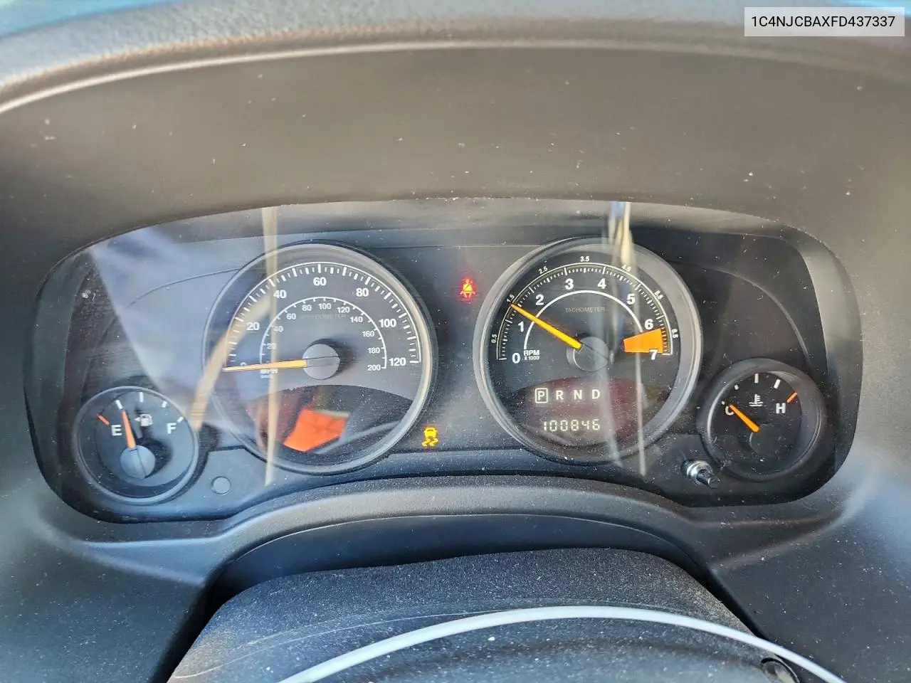 1C4NJCBAXFD437337 2015 Jeep Compass Sport