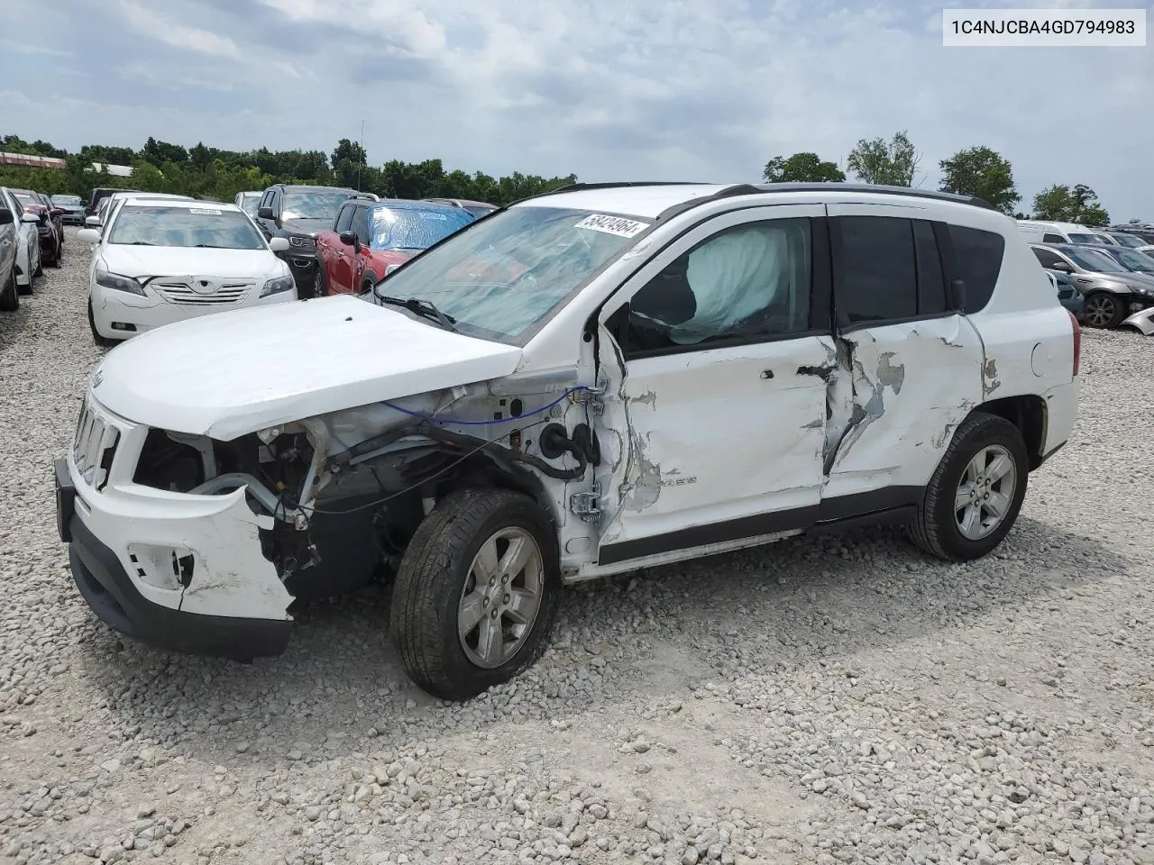 1C4NJCBA4GD794983 2016 Jeep Compass Sport