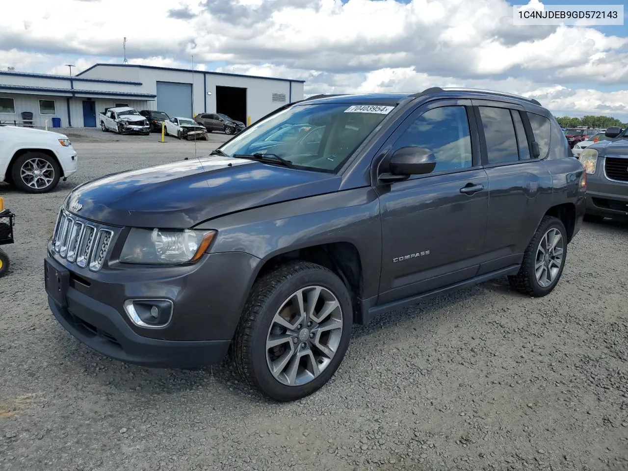 1C4NJDEB9GD572143 2016 Jeep Compass Latitude