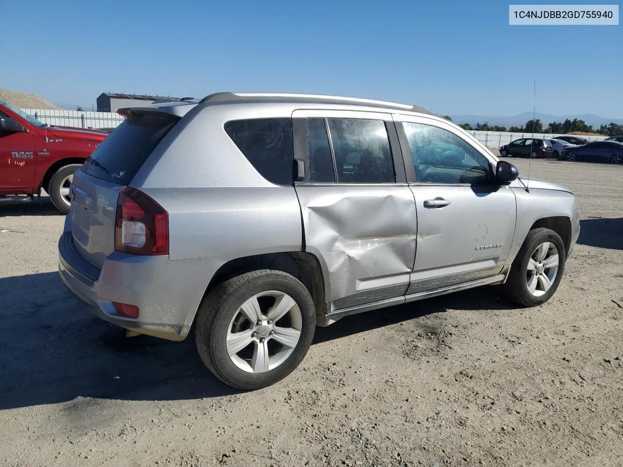 1C4NJDBB2GD755940 2016 Jeep Compass Sport