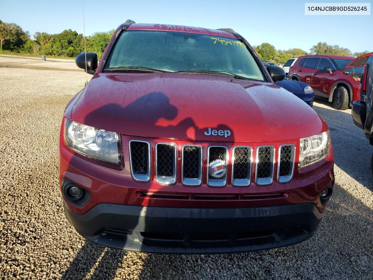 1C4NJCBB9GD526245 2016 Jeep Compass Sport