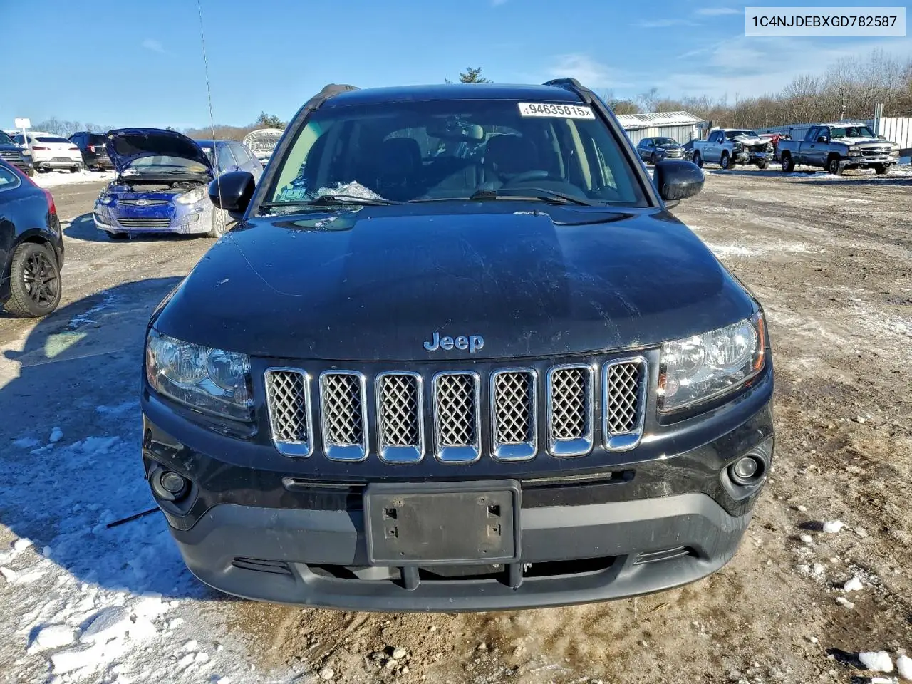 1C4NJDEBXGD782587 2016 Jeep Compass Latitude