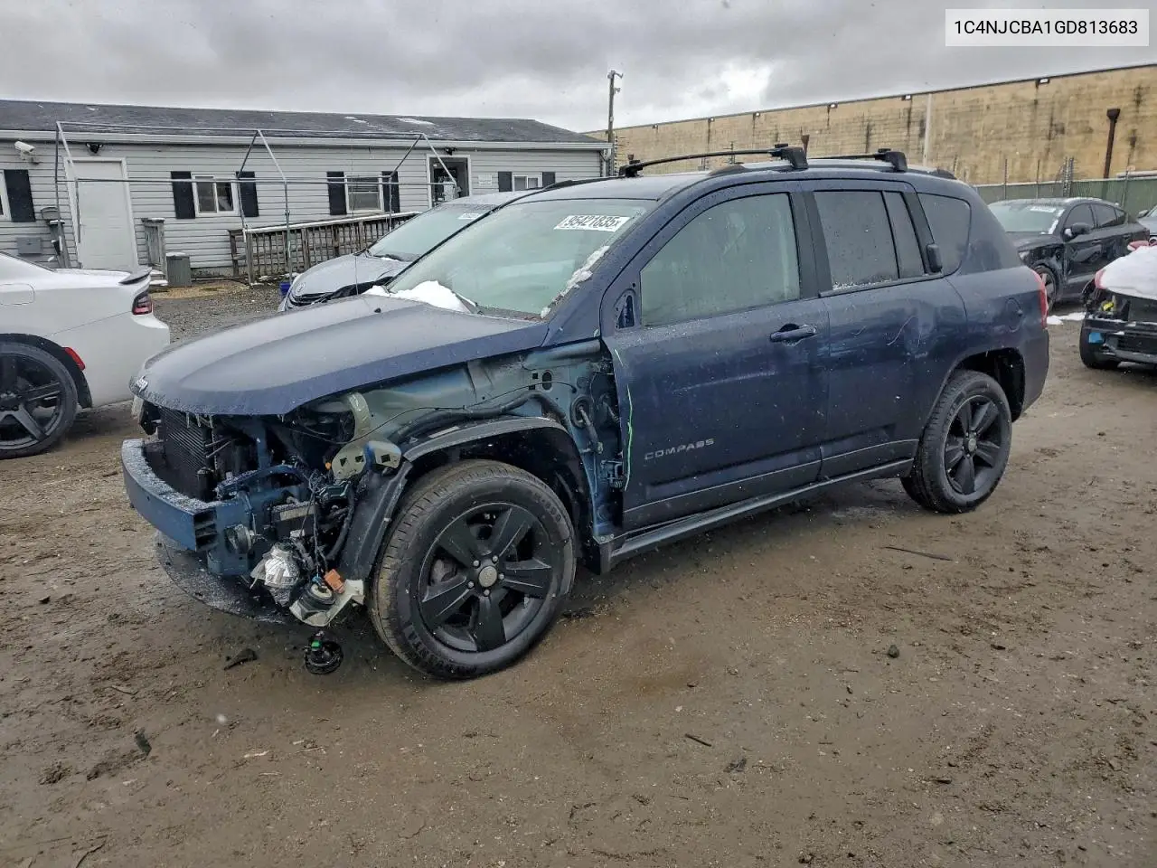1C4NJCBA1GD813683 2016 Jeep Compass Sport