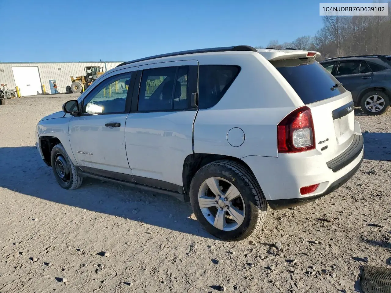 1C4NJDBB7GD639102 2016 Jeep Compass Sport