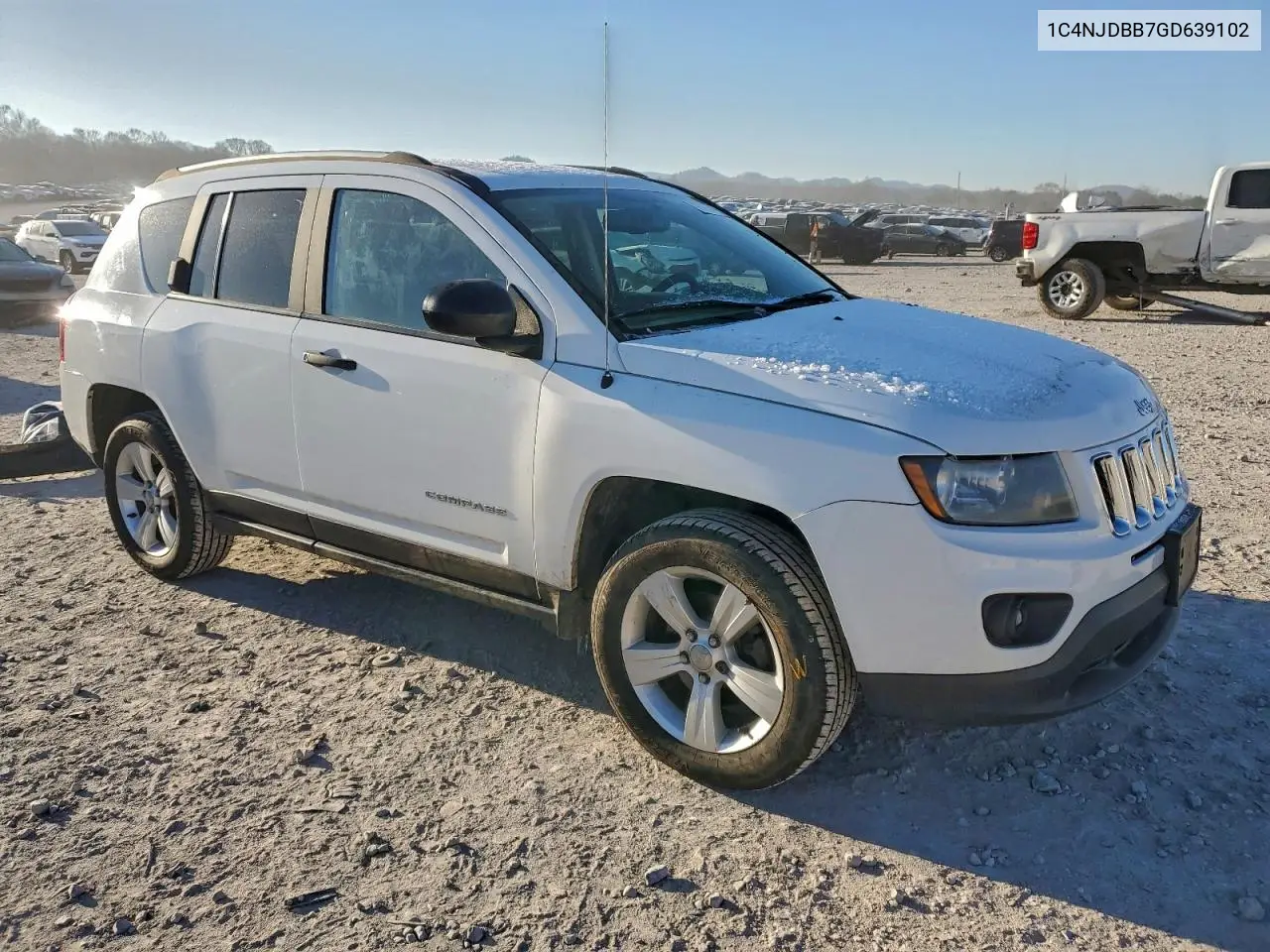 1C4NJDBB7GD639102 2016 Jeep Compass Sport