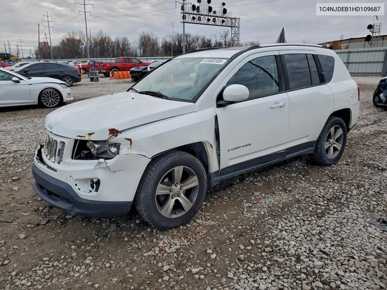 1C4NJDEB1HD109687 2017 Jeep Compass Latitude