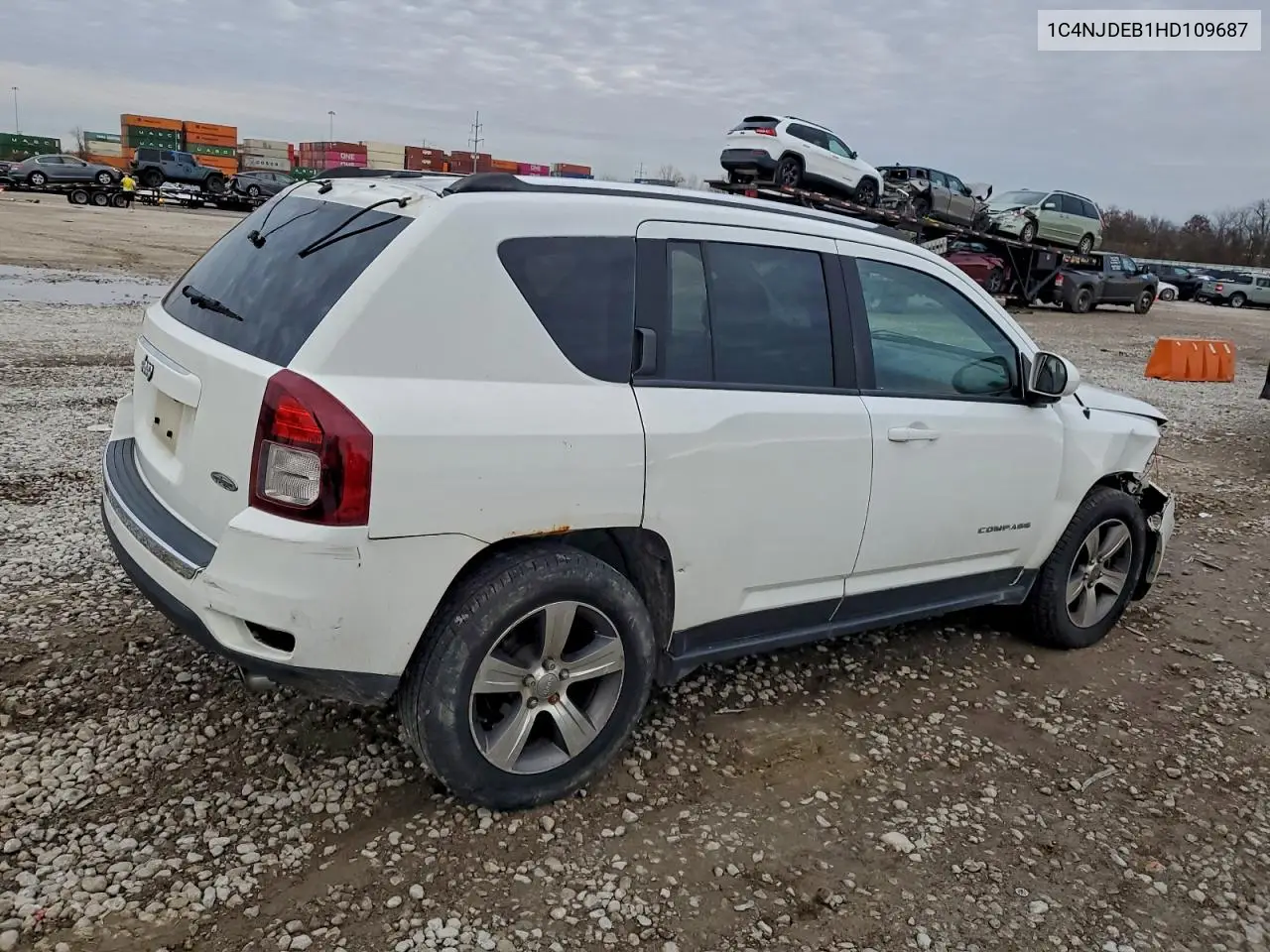1C4NJDEB1HD109687 2017 Jeep Compass Latitude