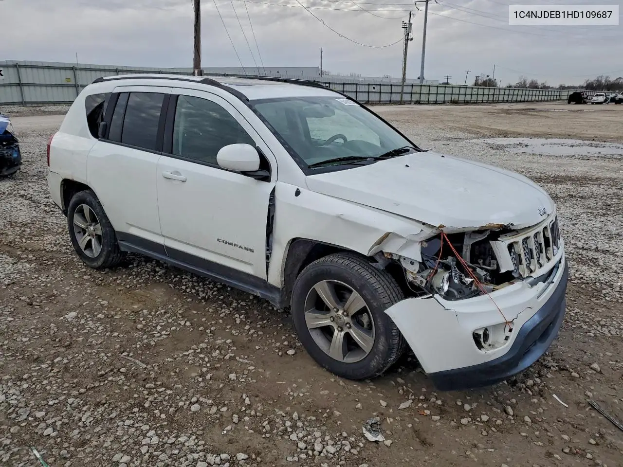 1C4NJDEB1HD109687 2017 Jeep Compass Latitude