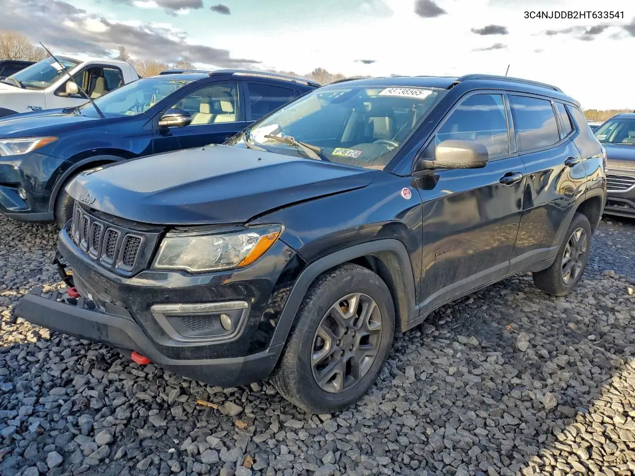 3C4NJDDB2HT633541 2017 Jeep Compass Trailhawk
