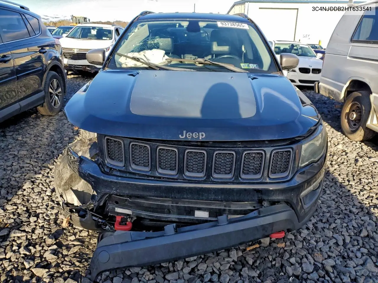 3C4NJDDB2HT633541 2017 Jeep Compass Trailhawk