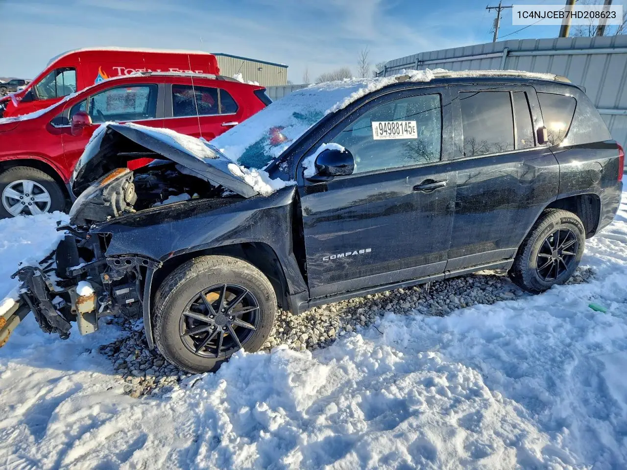 1C4NJCEB7HD208623 2017 Jeep Compass Latitude