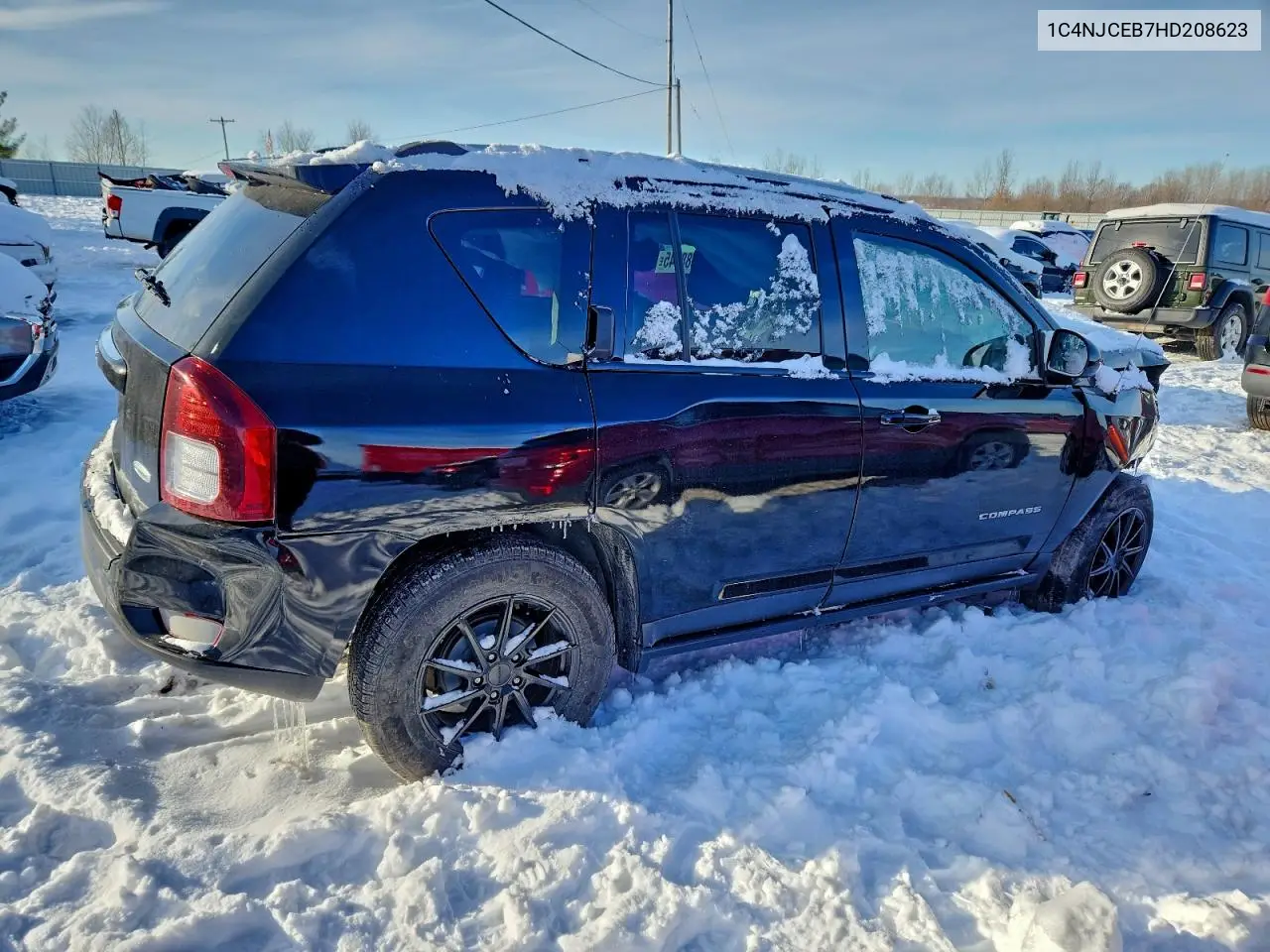 1C4NJCEB7HD208623 2017 Jeep Compass Latitude