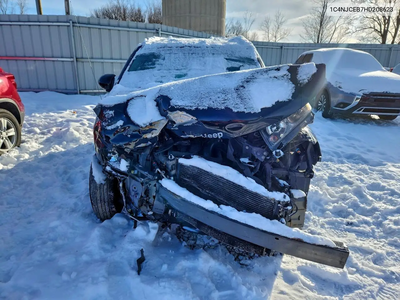 1C4NJCEB7HD208623 2017 Jeep Compass Latitude