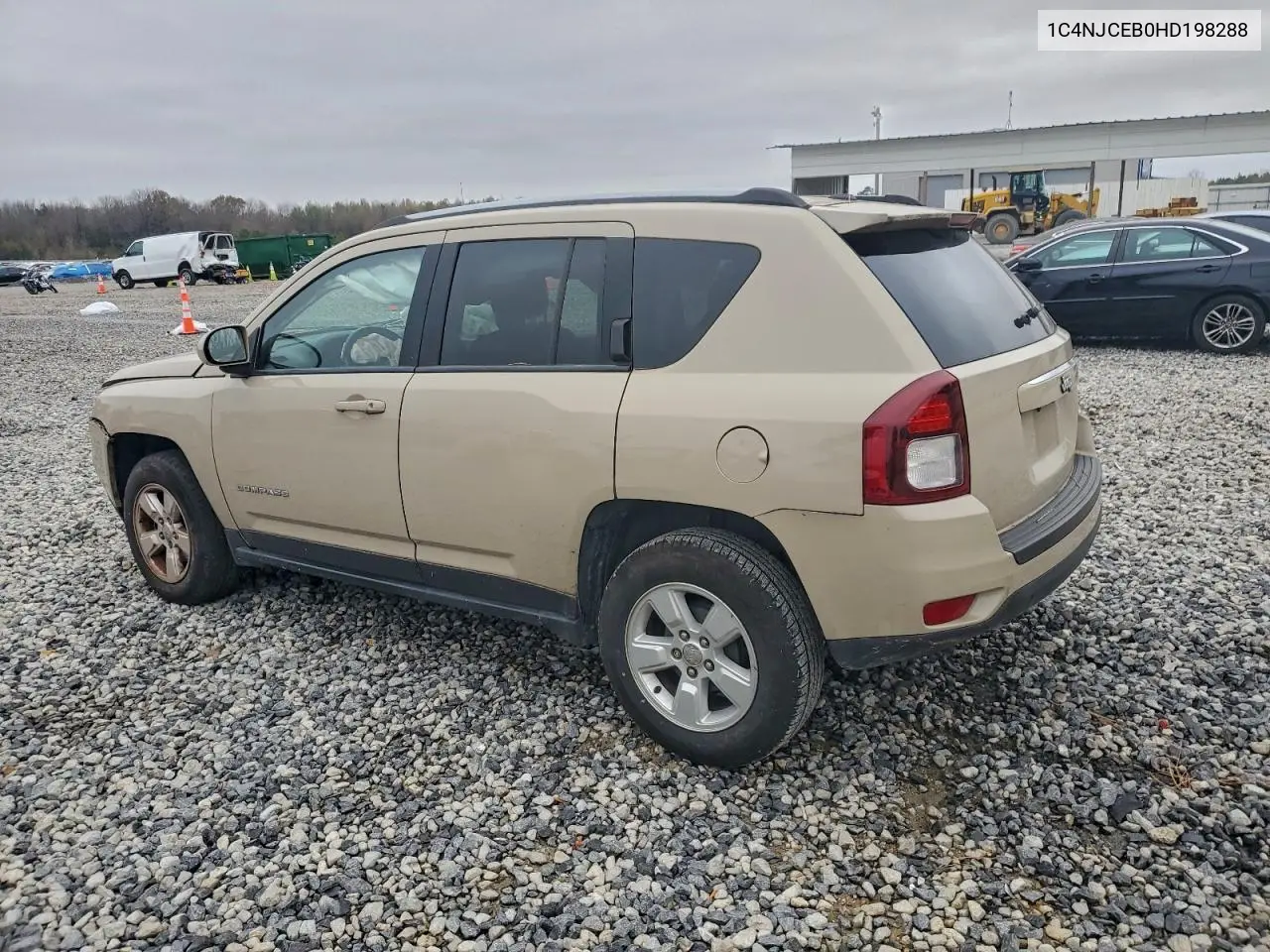 1C4NJCEB0HD198288 2017 Jeep Compass Latitude