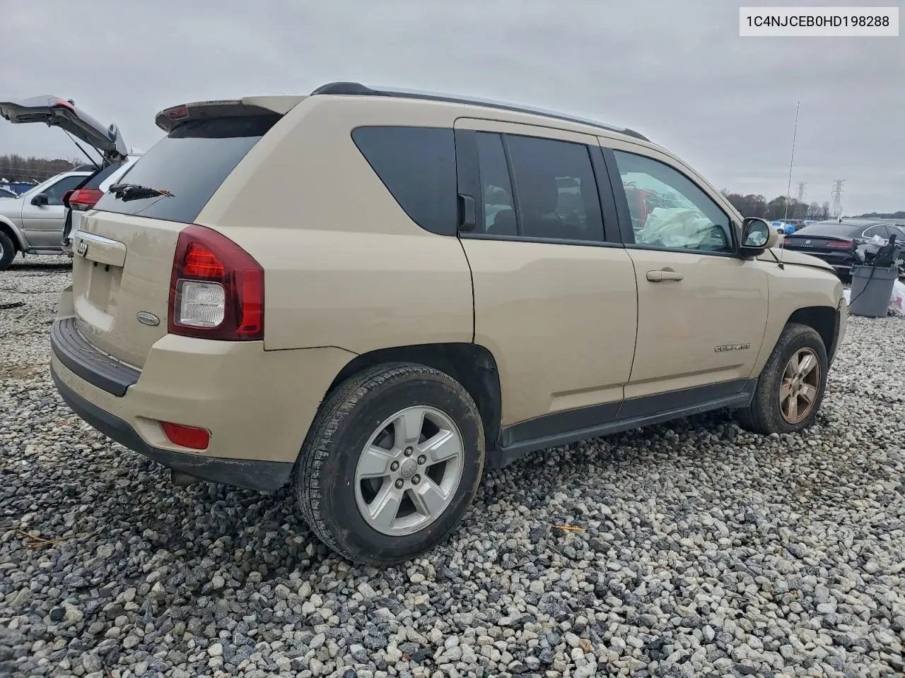 1C4NJCEB0HD198288 2017 Jeep Compass Latitude