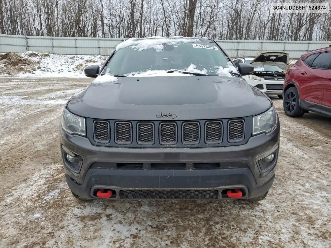 3C4NJDDB6HT624874 2017 Jeep Compass Trailhawk