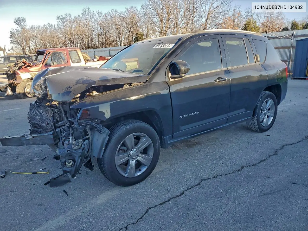 1C4NJDEB7HD104932 2017 Jeep Compass Latitude