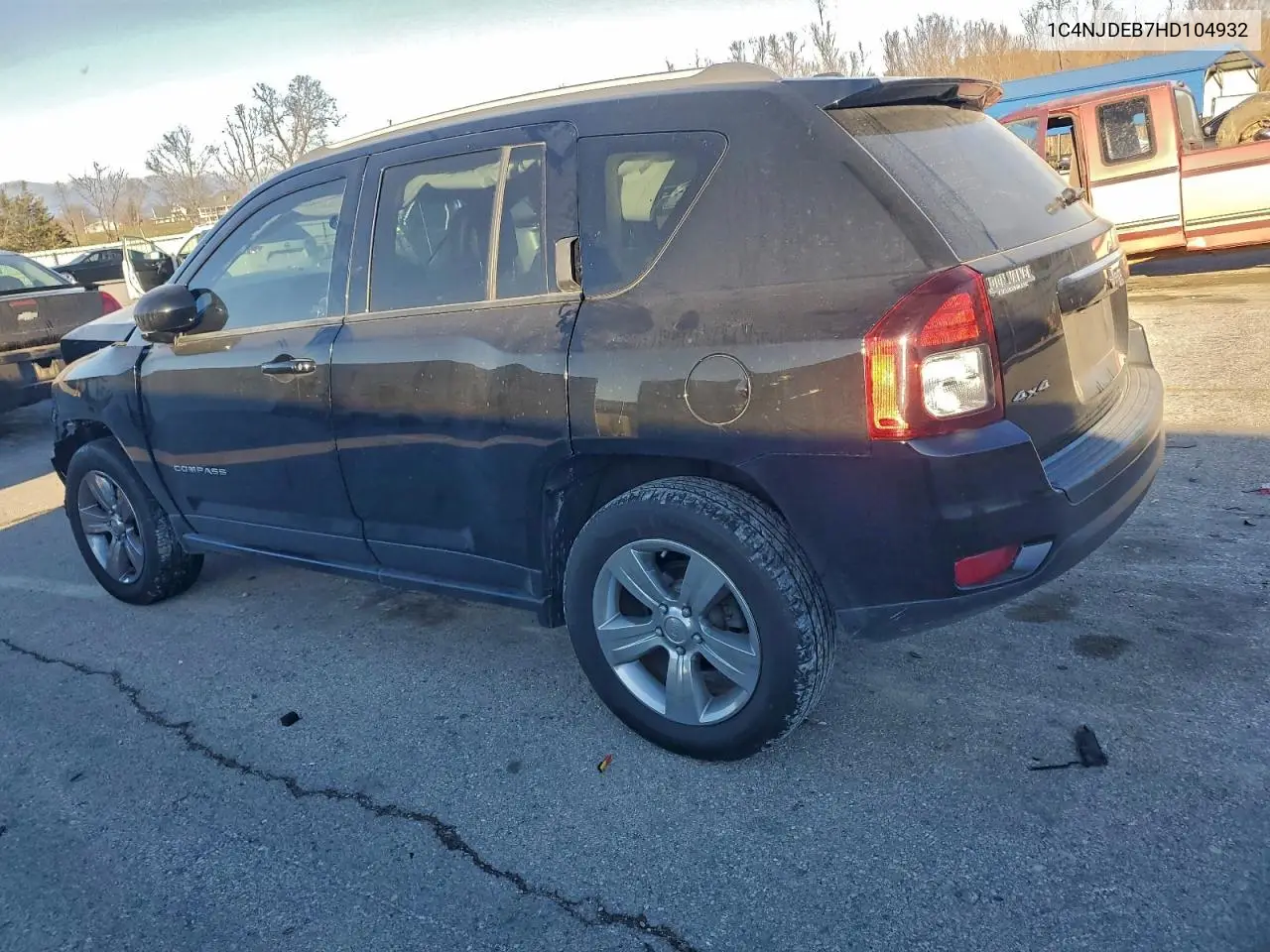 1C4NJDEB7HD104932 2017 Jeep Compass Latitude