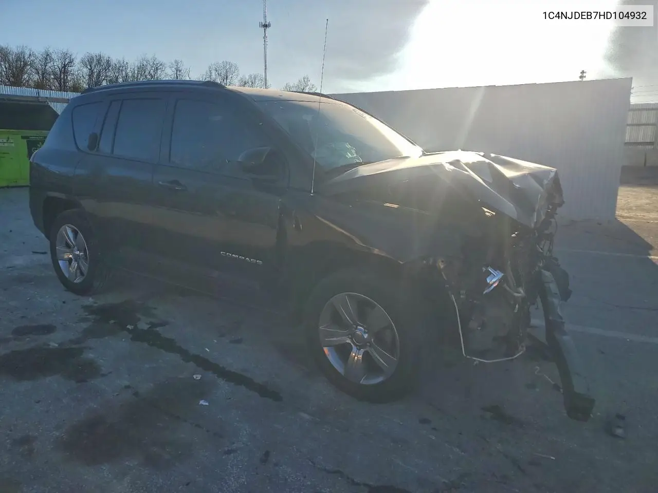 1C4NJDEB7HD104932 2017 Jeep Compass Latitude