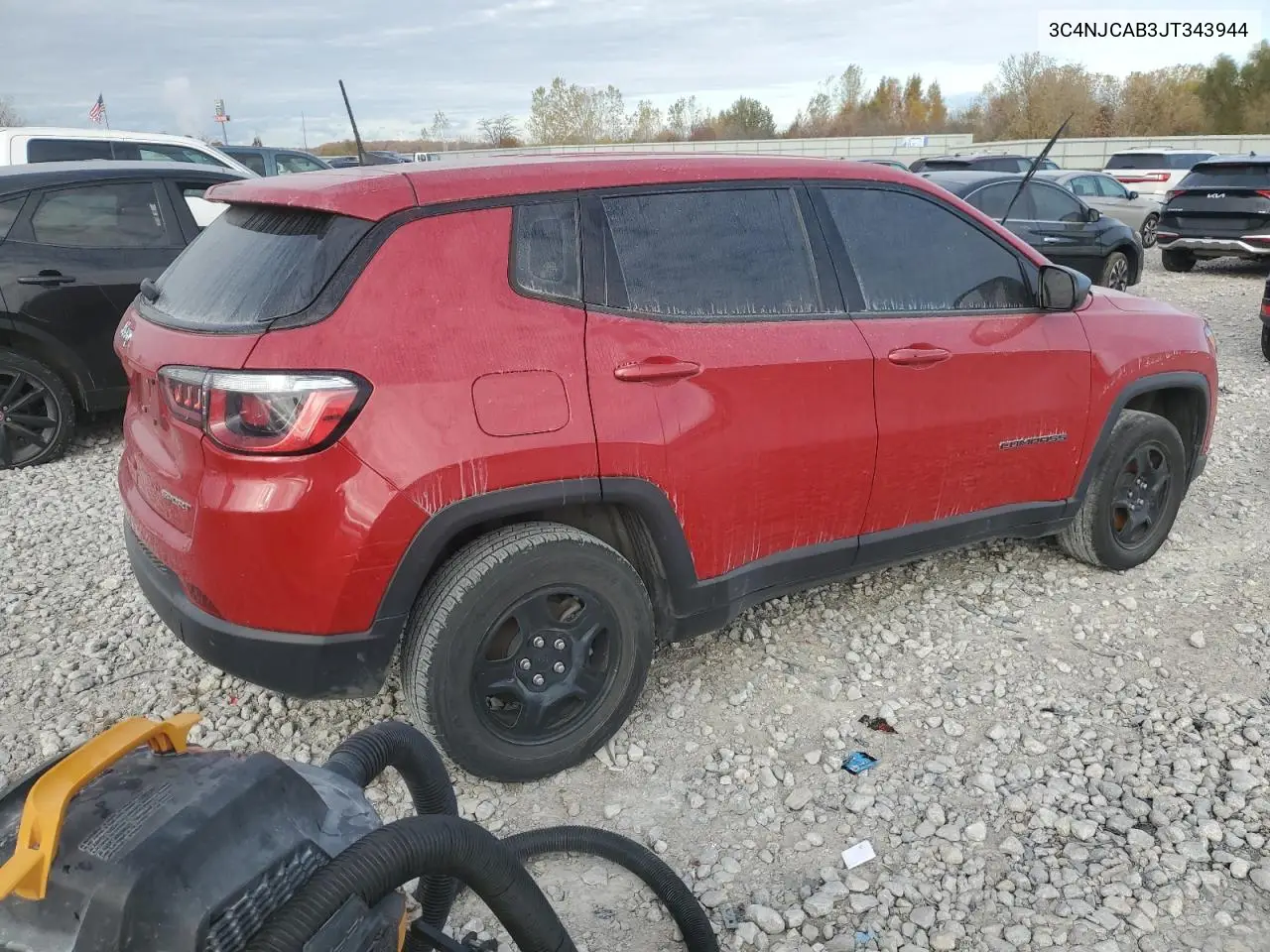 3C4NJCAB3JT343944 2018 Jeep Compass Sport