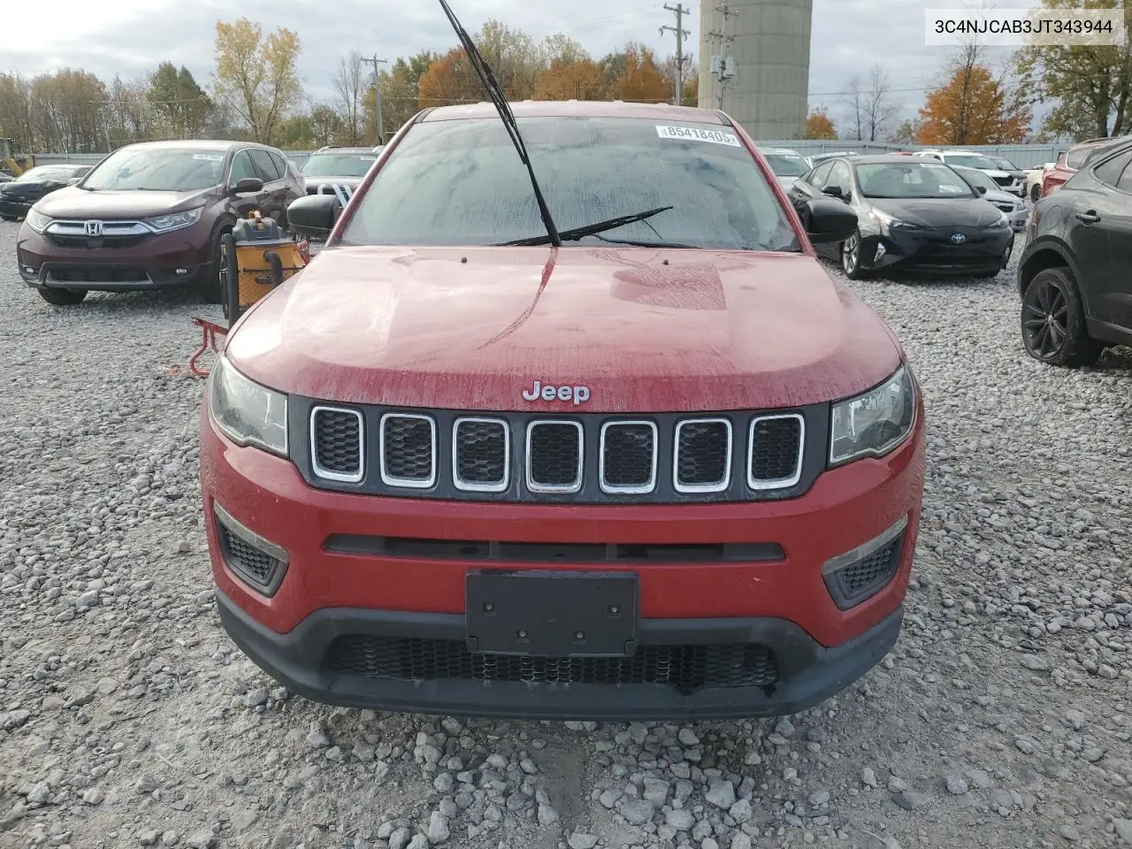 3C4NJCAB3JT343944 2018 Jeep Compass Sport