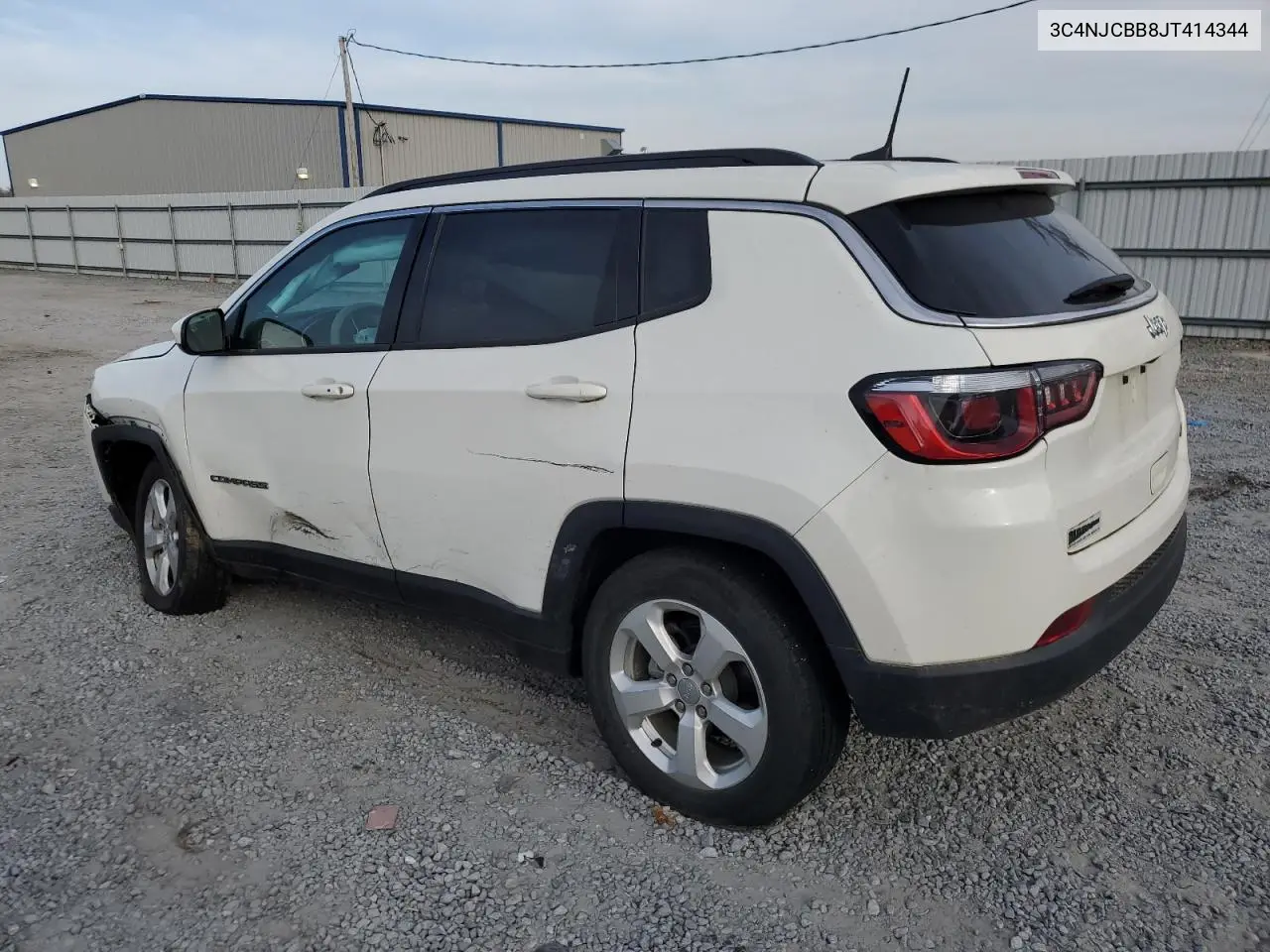 3C4NJCBB8JT414344 2018 Jeep Compass Latitude