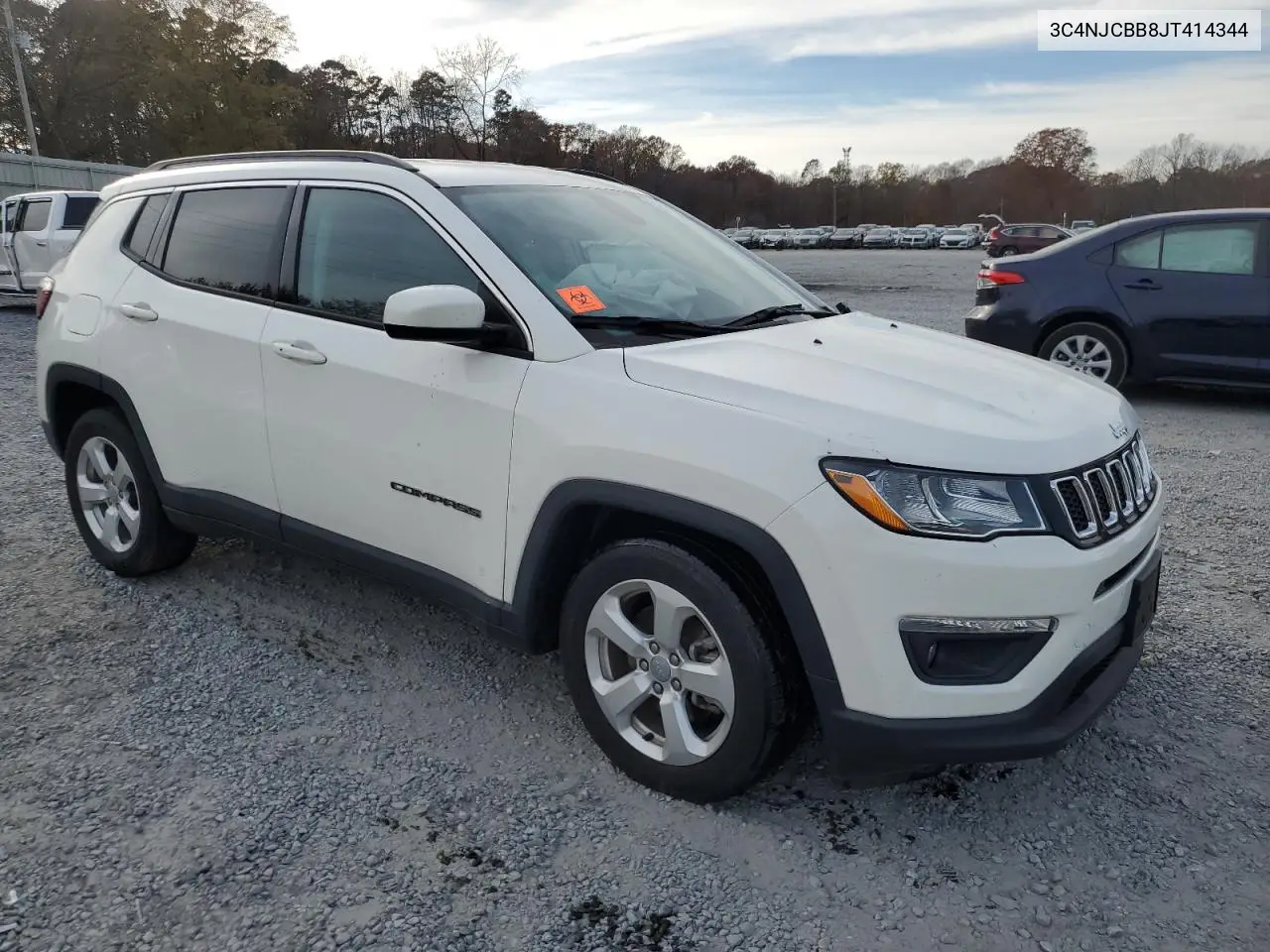 3C4NJCBB8JT414344 2018 Jeep Compass Latitude