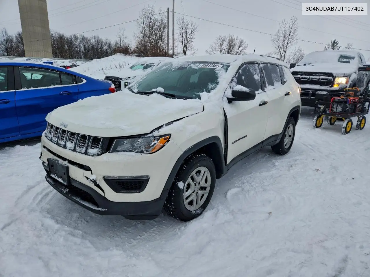 3C4NJDAB7JT107402 2018 Jeep Compass Sport