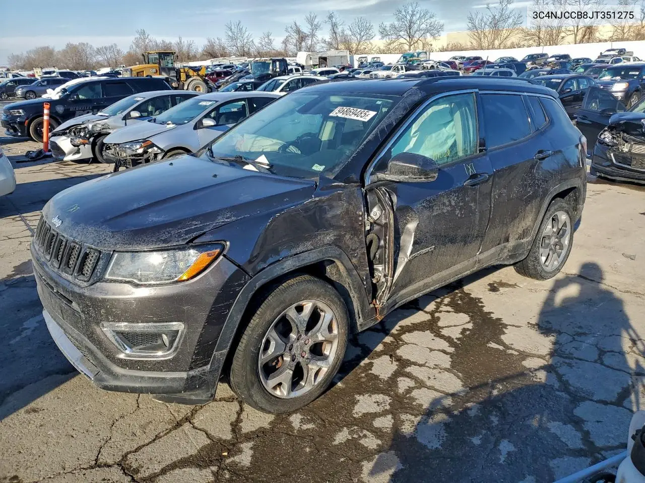 3C4NJCCB8JT351275 2018 Jeep Compass Limited