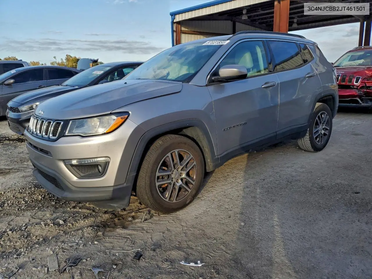 3C4NJCBB2JT461501 2018 Jeep Compass Latitude