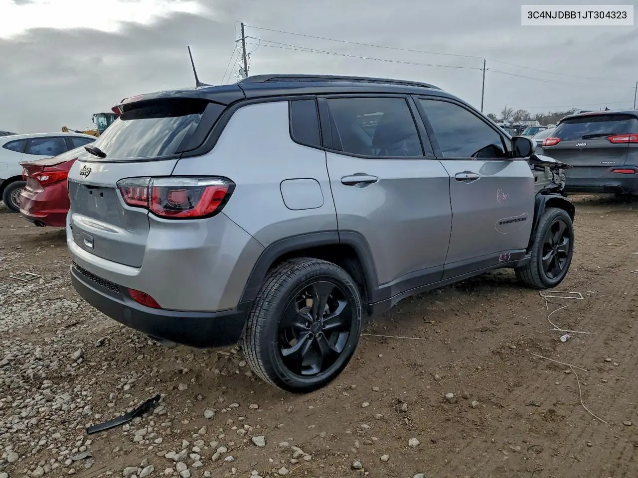 3C4NJDBB1JT304323 2018 Jeep Compass Latitude