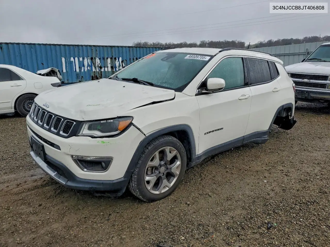 3C4NJCCB8JT406808 2018 Jeep Compass Limited