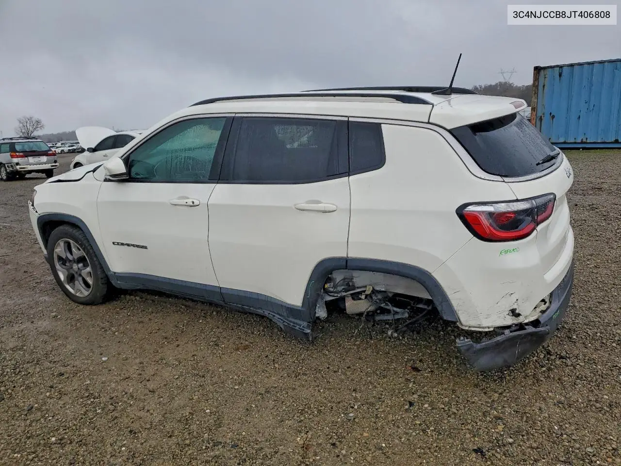3C4NJCCB8JT406808 2018 Jeep Compass Limited