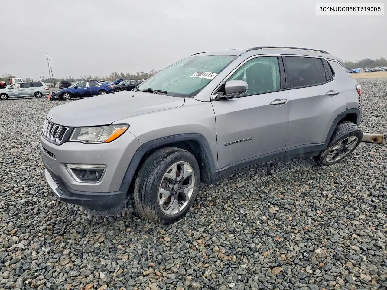 3C4NJDCB6KT619005 2019 Jeep Compass Limited