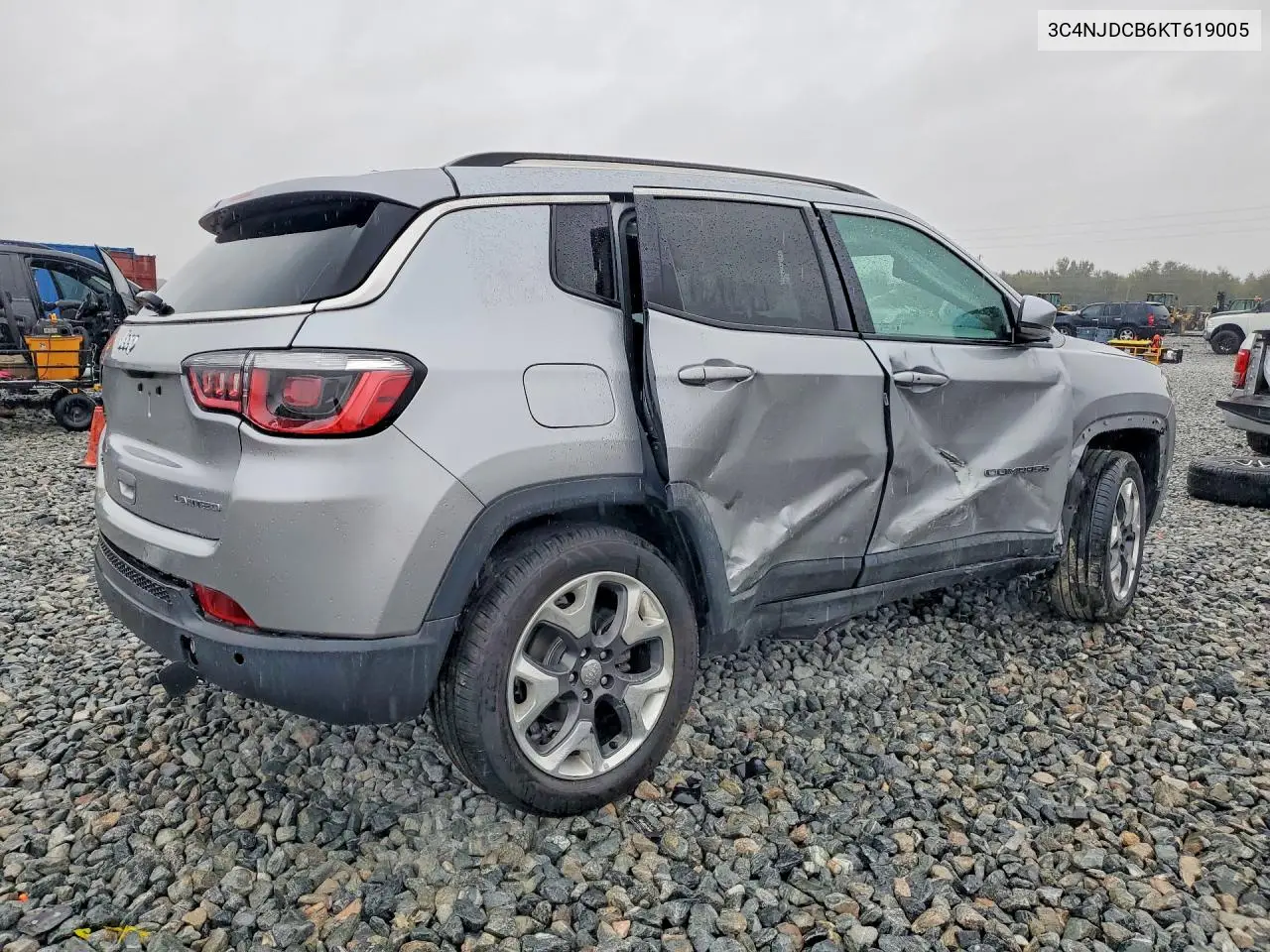 3C4NJDCB6KT619005 2019 Jeep Compass Limited