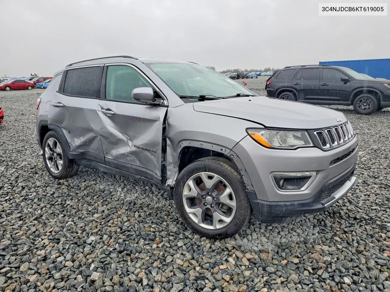 3C4NJDCB6KT619005 2019 Jeep Compass Limited