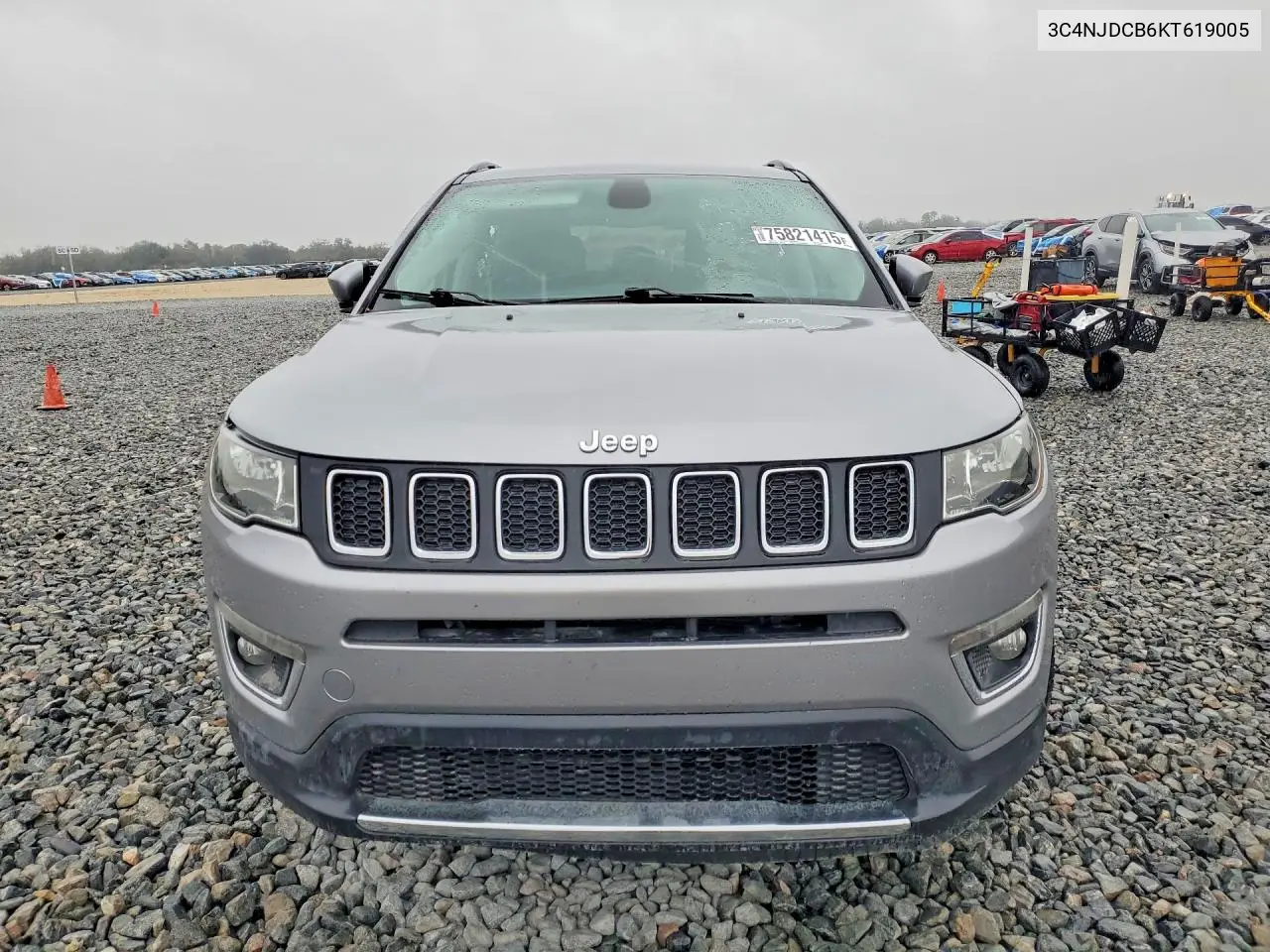 3C4NJDCB6KT619005 2019 Jeep Compass Limited
