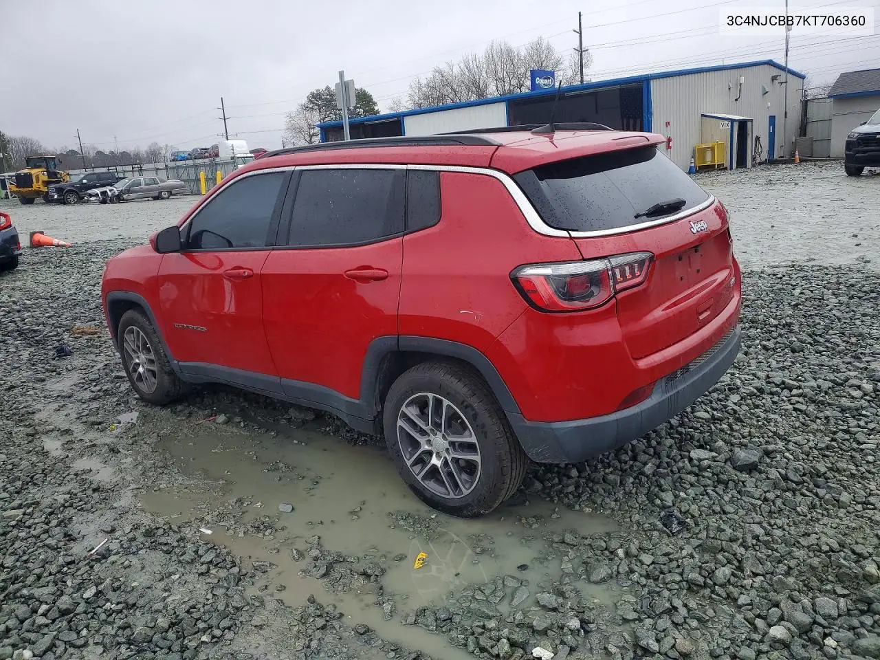 3C4NJCBB7KT706360 2019 Jeep Compass Latitude