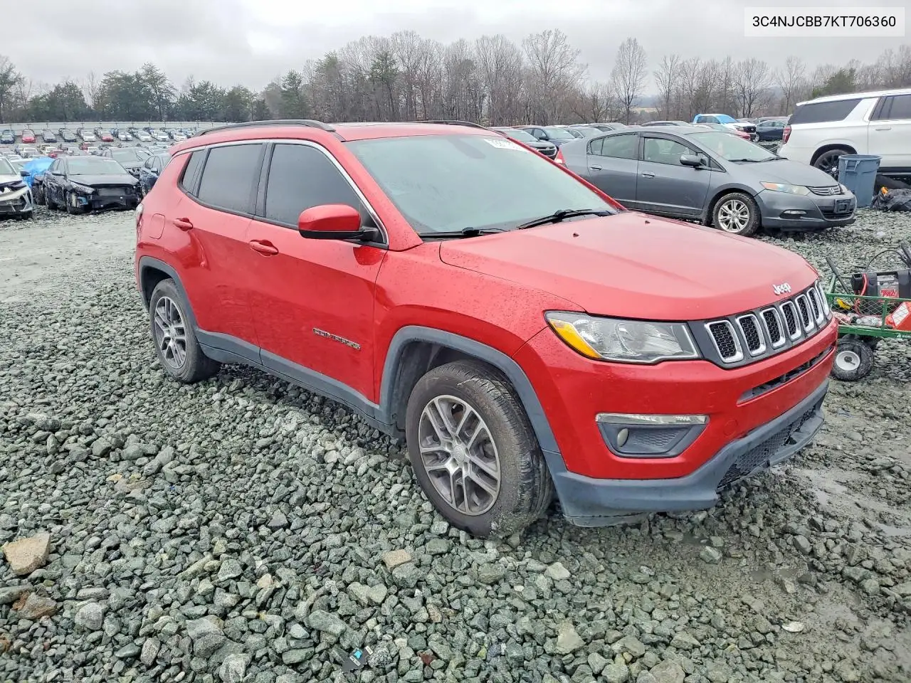 3C4NJCBB7KT706360 2019 Jeep Compass Latitude