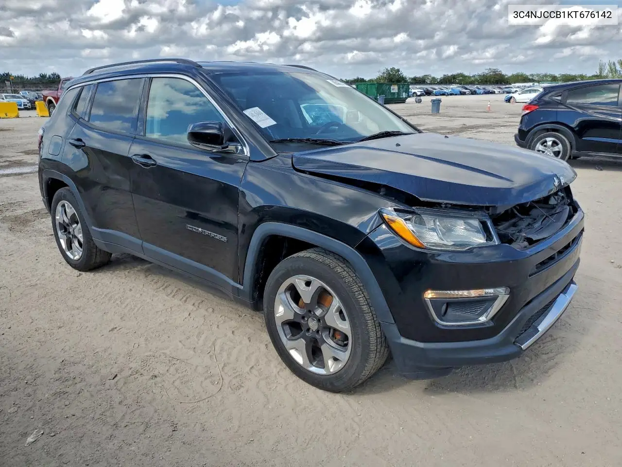 3C4NJCCB1KT676142 2019 Jeep Compass Limited