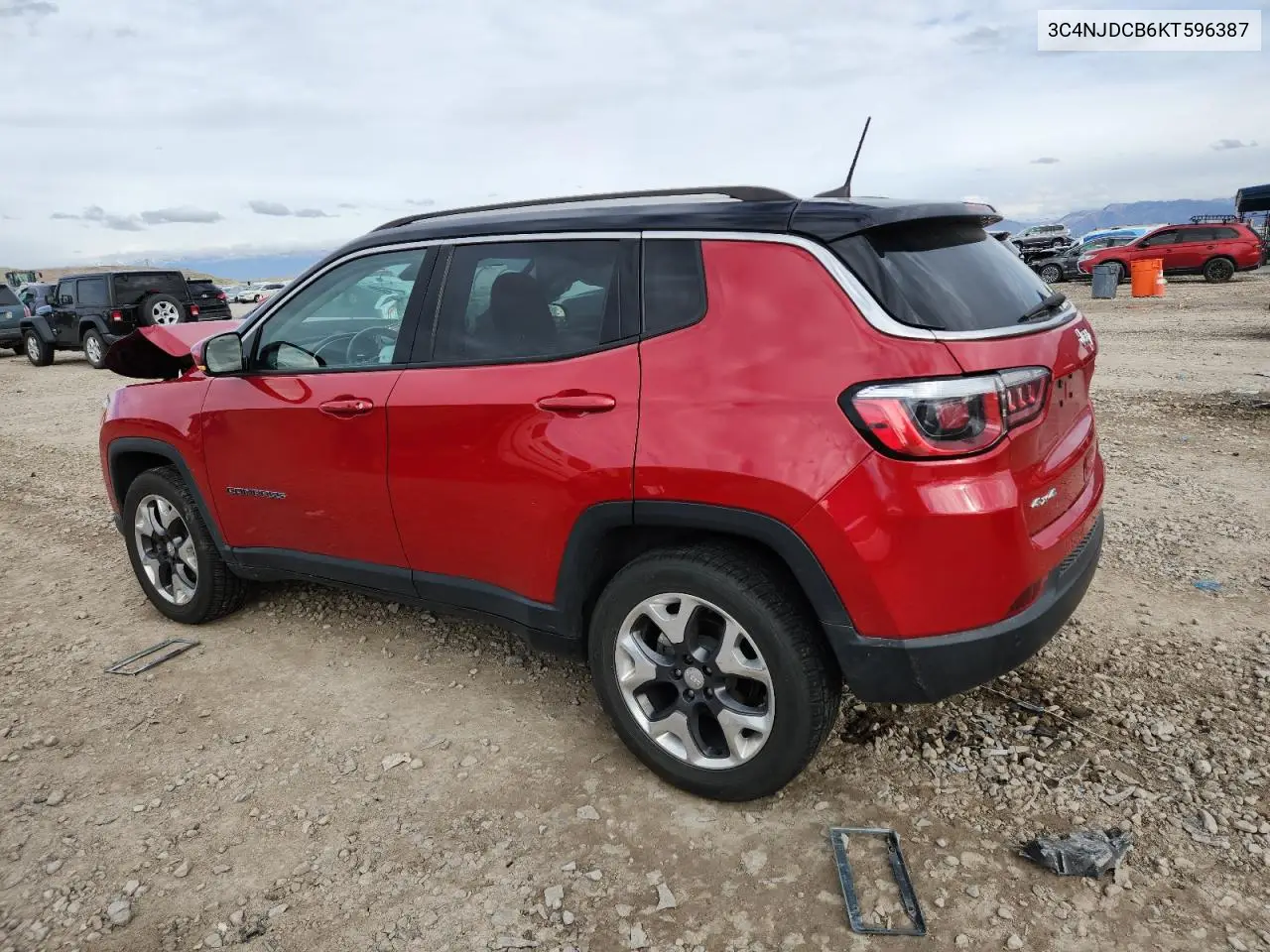 3C4NJDCB6KT596387 2019 Jeep Compass Limited