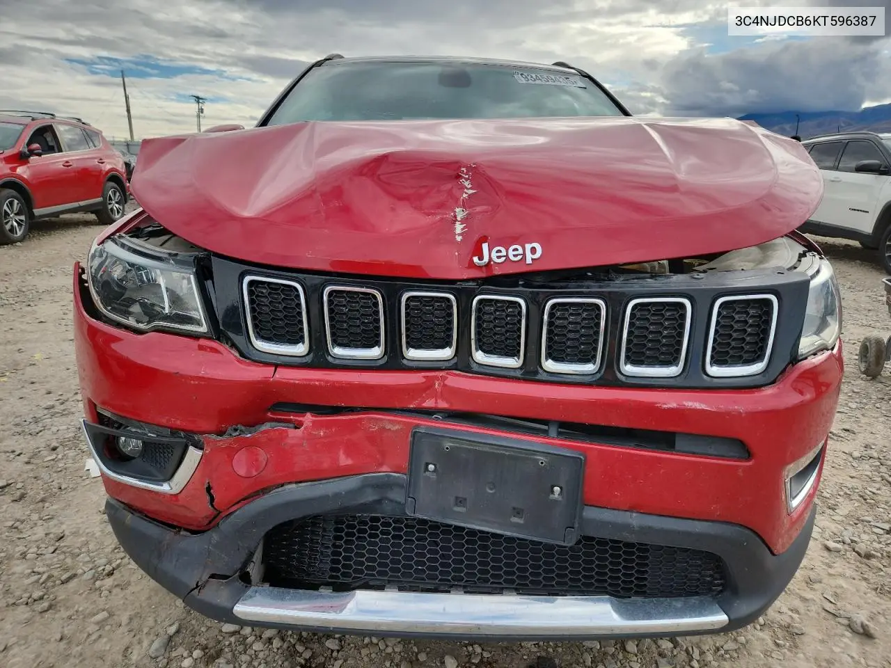 3C4NJDCB6KT596387 2019 Jeep Compass Limited
