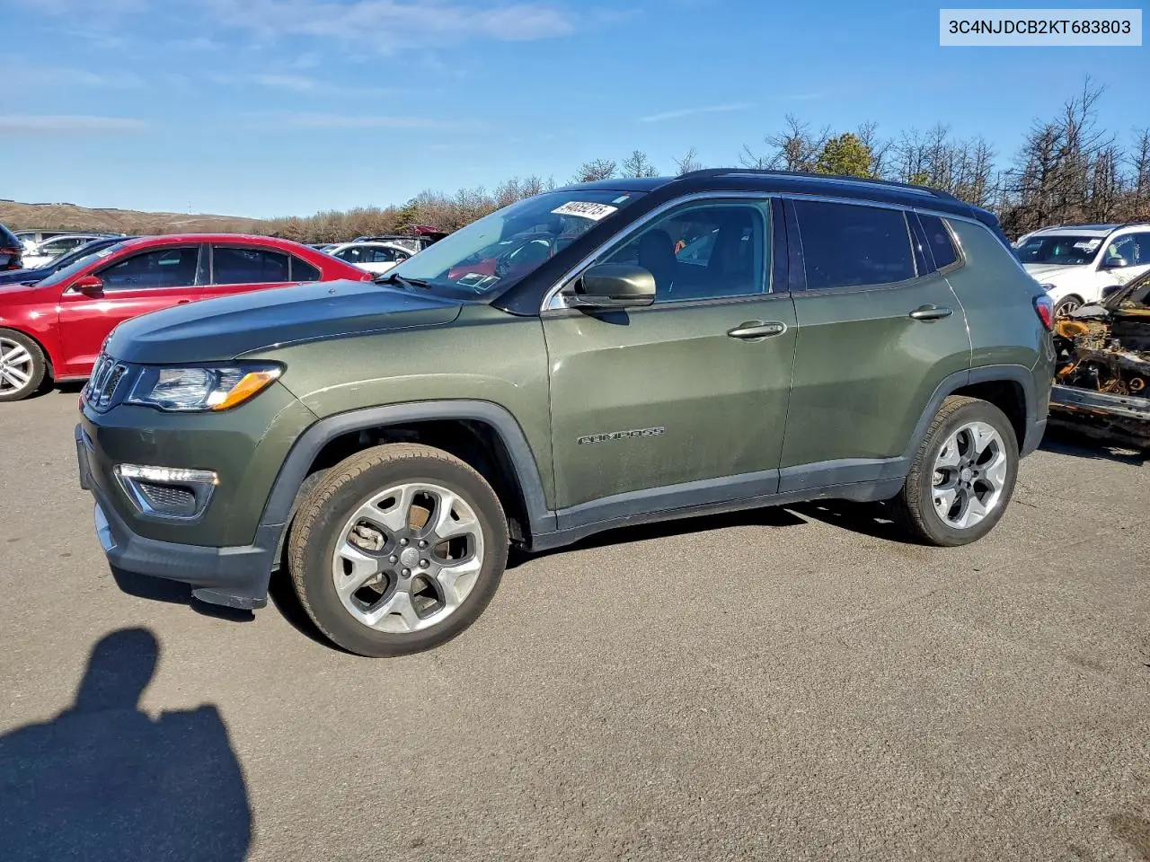 3C4NJDCB2KT683803 2019 Jeep Compass Limited