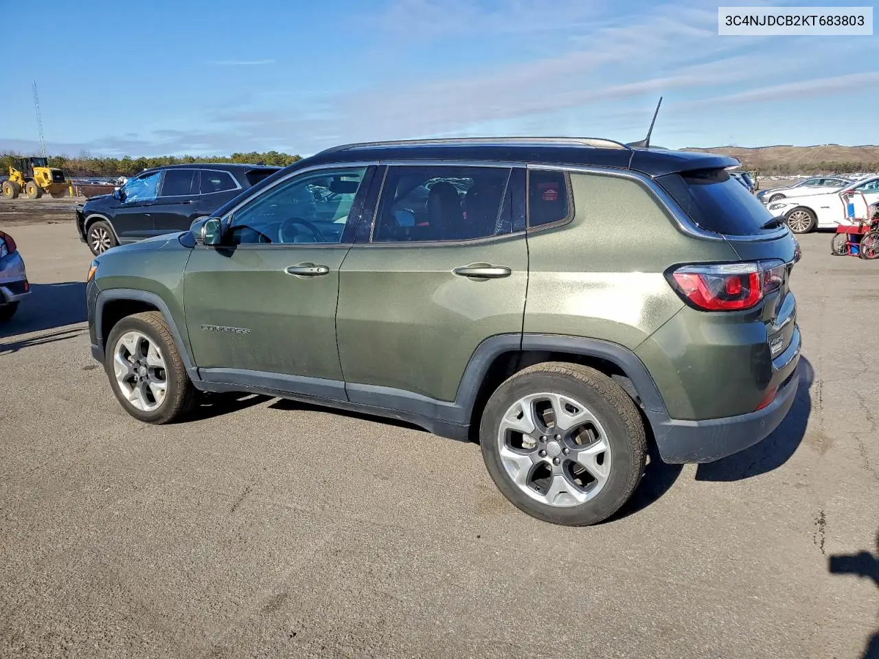 3C4NJDCB2KT683803 2019 Jeep Compass Limited